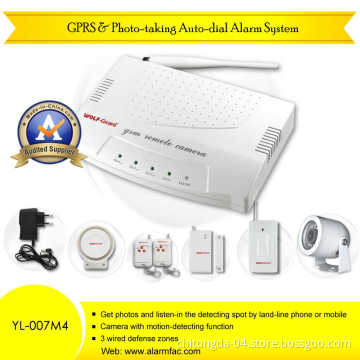 Motion Detecting MMS Alarm System with Anti-fire Function (YL-007M4)